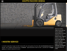 Tablet Screenshot of facchinicesena.com